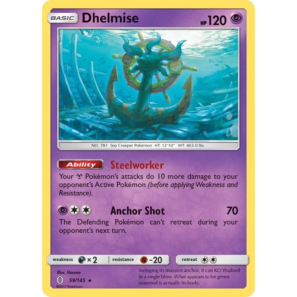 Image for Dhelmise (59/145) (SM02) - Pokemon