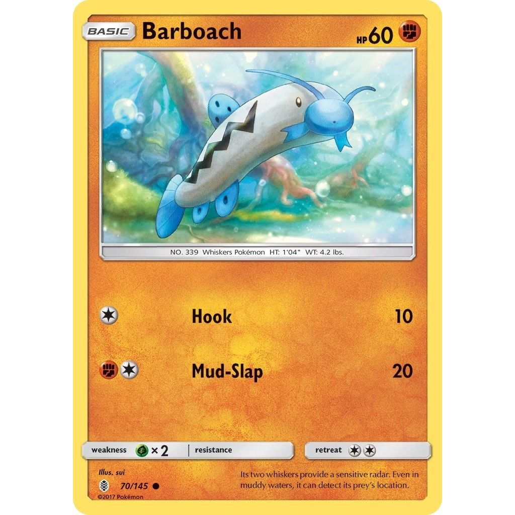 Image for Barboach (70/145) (SM02) - Pokemon