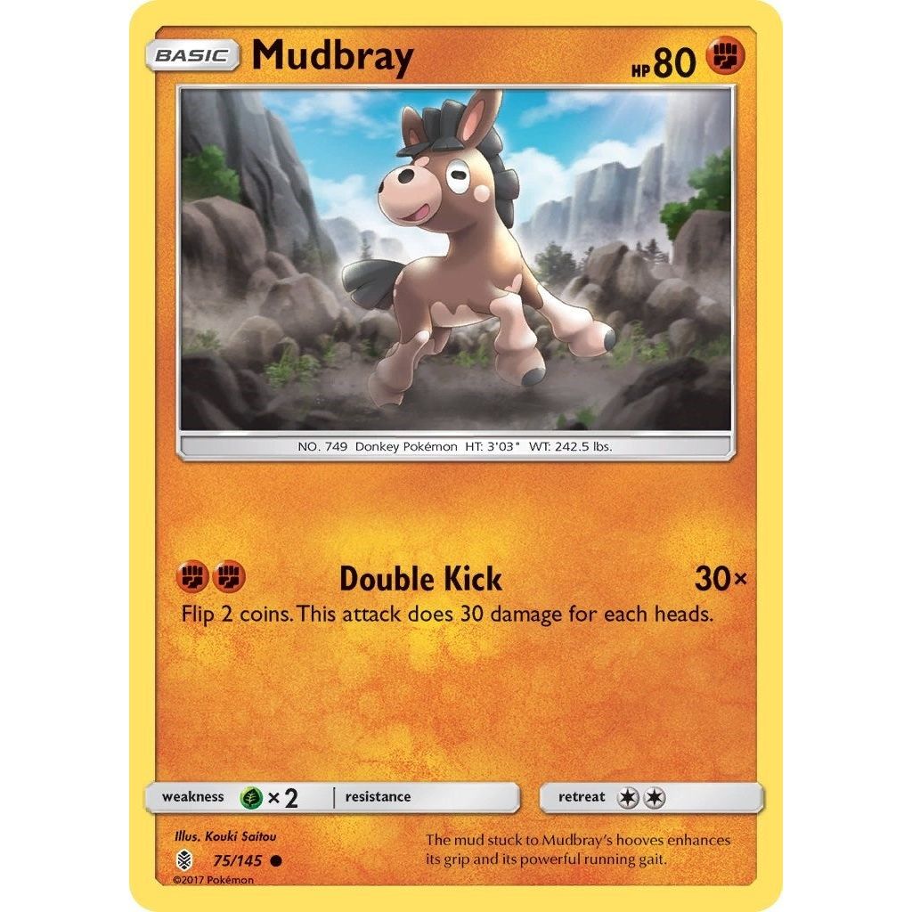 Image for Mudbray (75/145) (SM02) - Pokemon