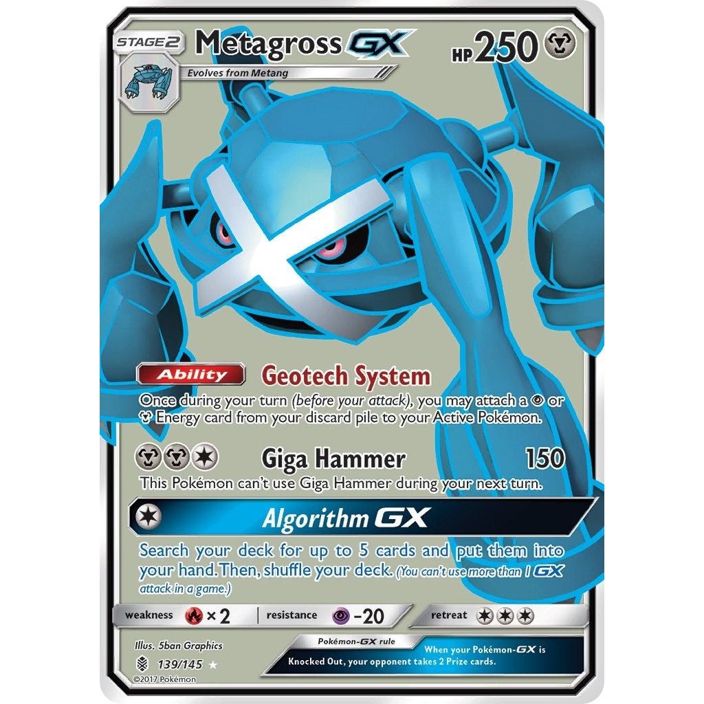Metagross GX (Full Art) (139/145) (SM02)