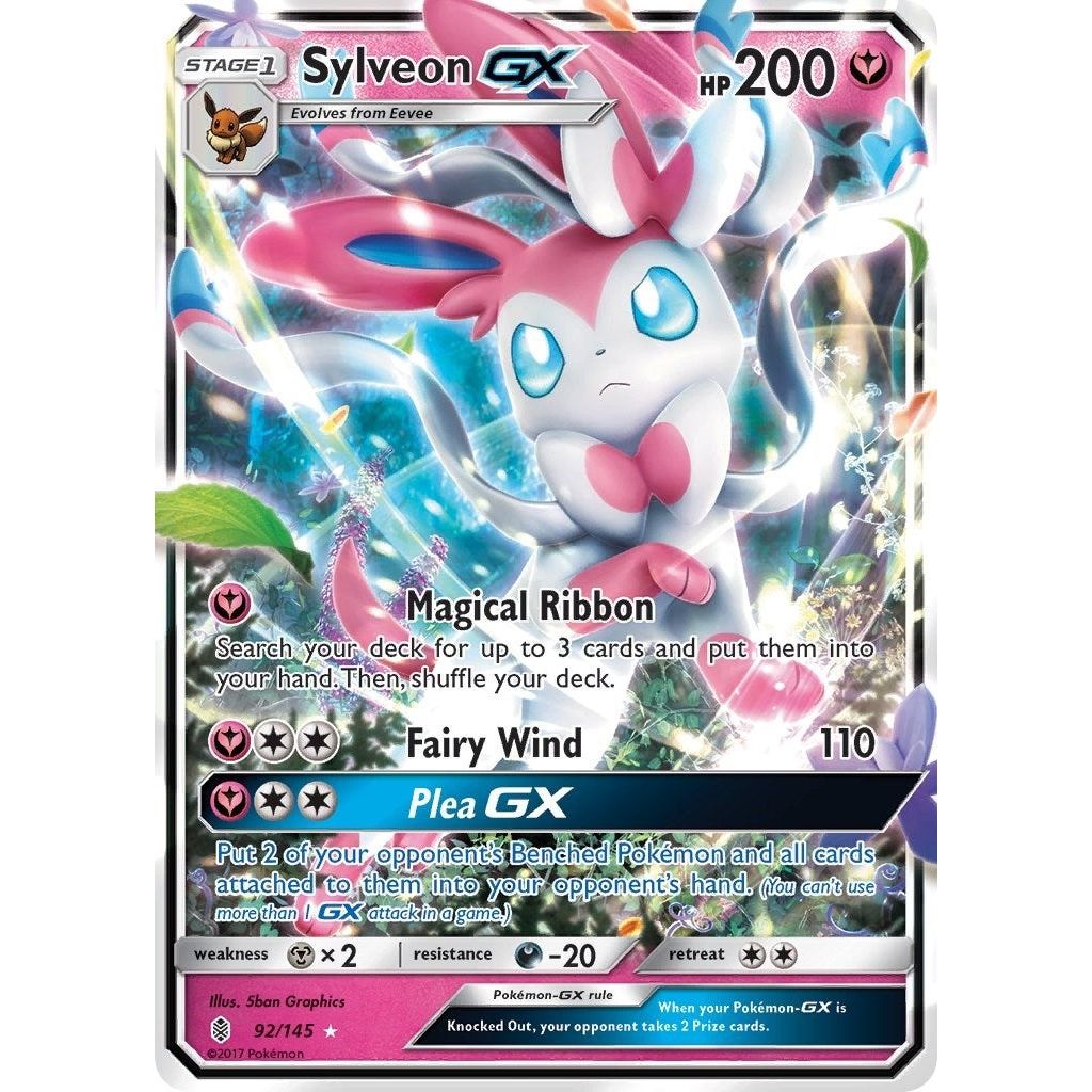 Image for Sylveon GX (92/145) (SM02) - Pokemon
