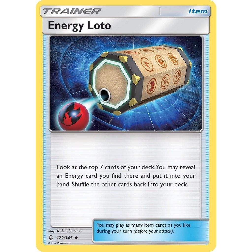 Image for Energy Loto (122/145) (SM02) - Pokemon
