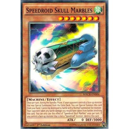 Image for Speedroid Skull Marbles (MACR-EN006) (MACR) - YuGiOh