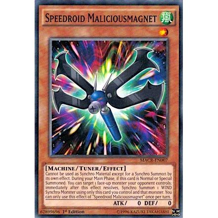 Image for Speedroid Maliciousmagnet (MACR-EN007) (MACR) - YuGiOh