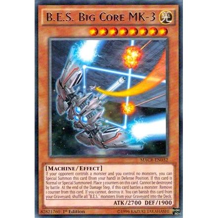 Image for B.E.S. Big Core MK-3 (MACR-EN032) (MACR) - YuGiOh