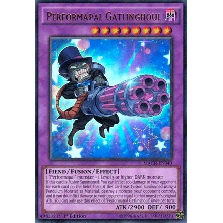 Image for Performapal Gatlinghoul (MACR-EN040) (MACR) - YuGiOh