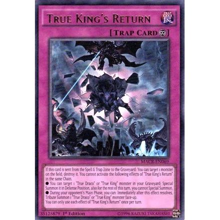 Image for True King's Return (MACR-EN069) (MACR) - YuGiOh