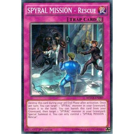 Image for SPYRAL MISSION - Rescue (MACR-EN089) (MACR) - YuGiOh