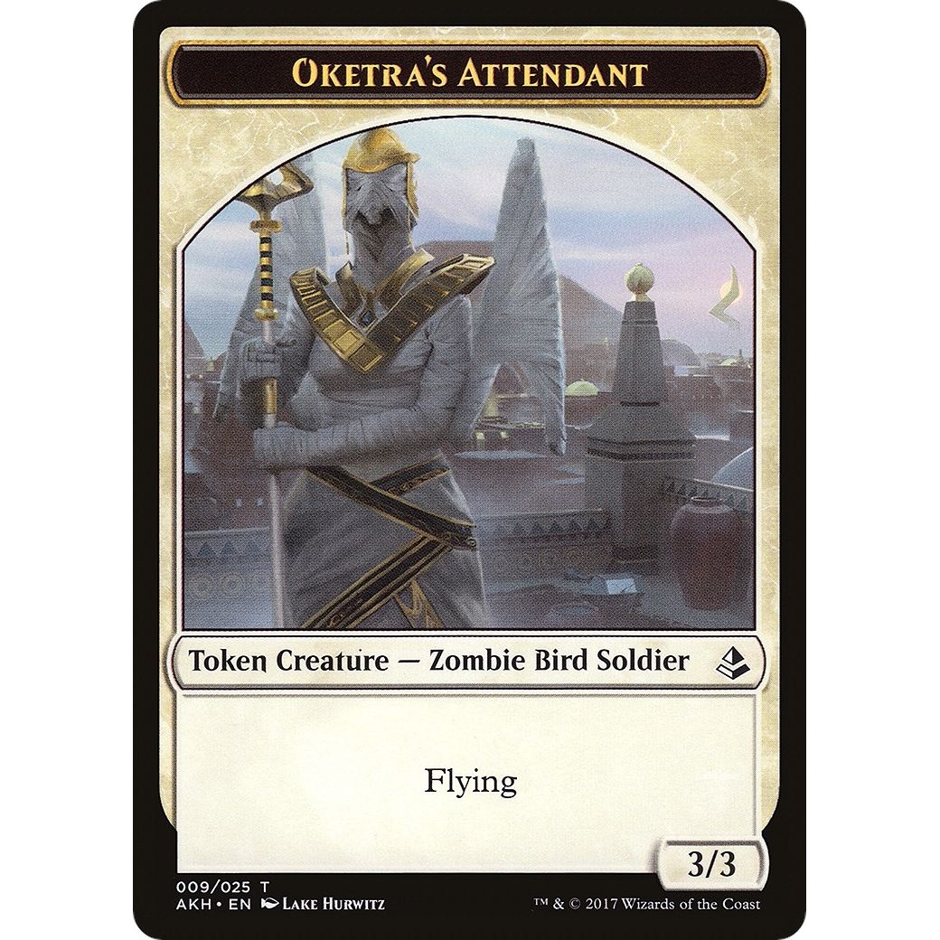 Image for Oketra's Attendant // Beast Token (9 // 21) (AKH) - Magic: The Gathering