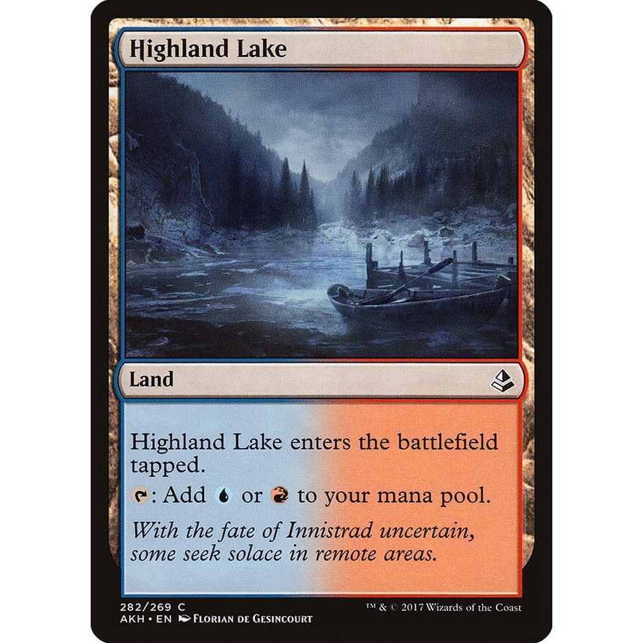Image for Highland Lake (282) (AKH) - Magic: The Gathering