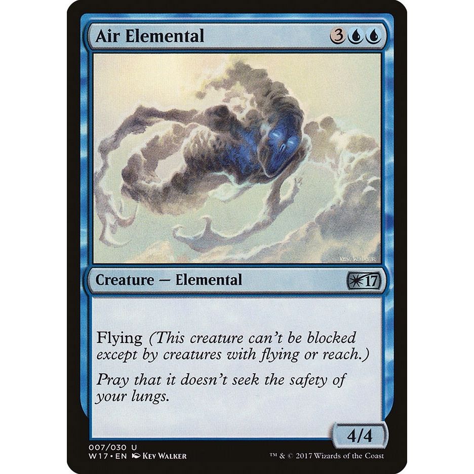 Image for Air Elemental (7) (W17) - Magic: The Gathering