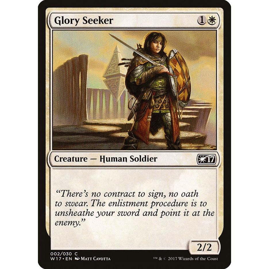 Image for Glory Seeker (2) (W17) - Magic: The Gathering