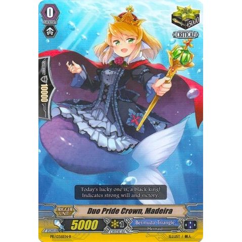 Image for Duo Pride Crown, Madeira (Black) (PR/0361EN-B) (PR) - Cardfight Vanguard
