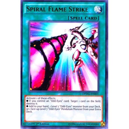 Image for Spiral Flame Strike (DPDG-EN001) (DPDG) - YuGiOh