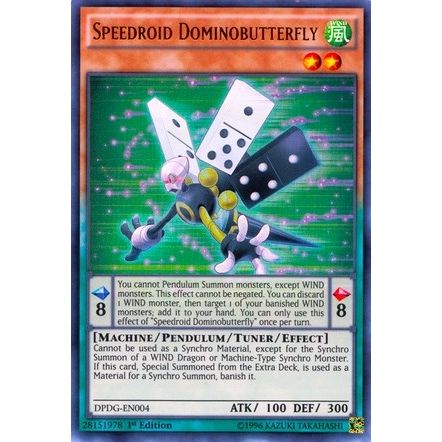 Image for Speedroid Dominobutterfly (DPDG-EN004) (DPDG) - YuGiOh