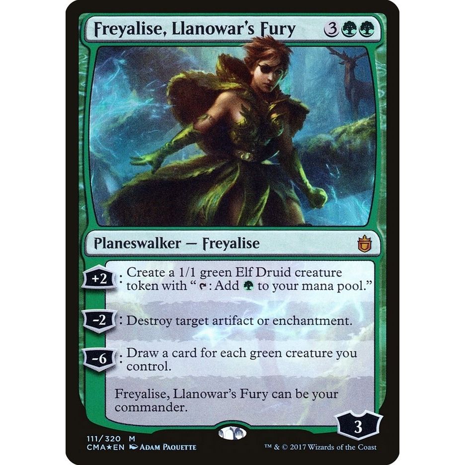 Image for Freyalise, Llanowar's Fury (111) (CMA) - Magic: The Gathering