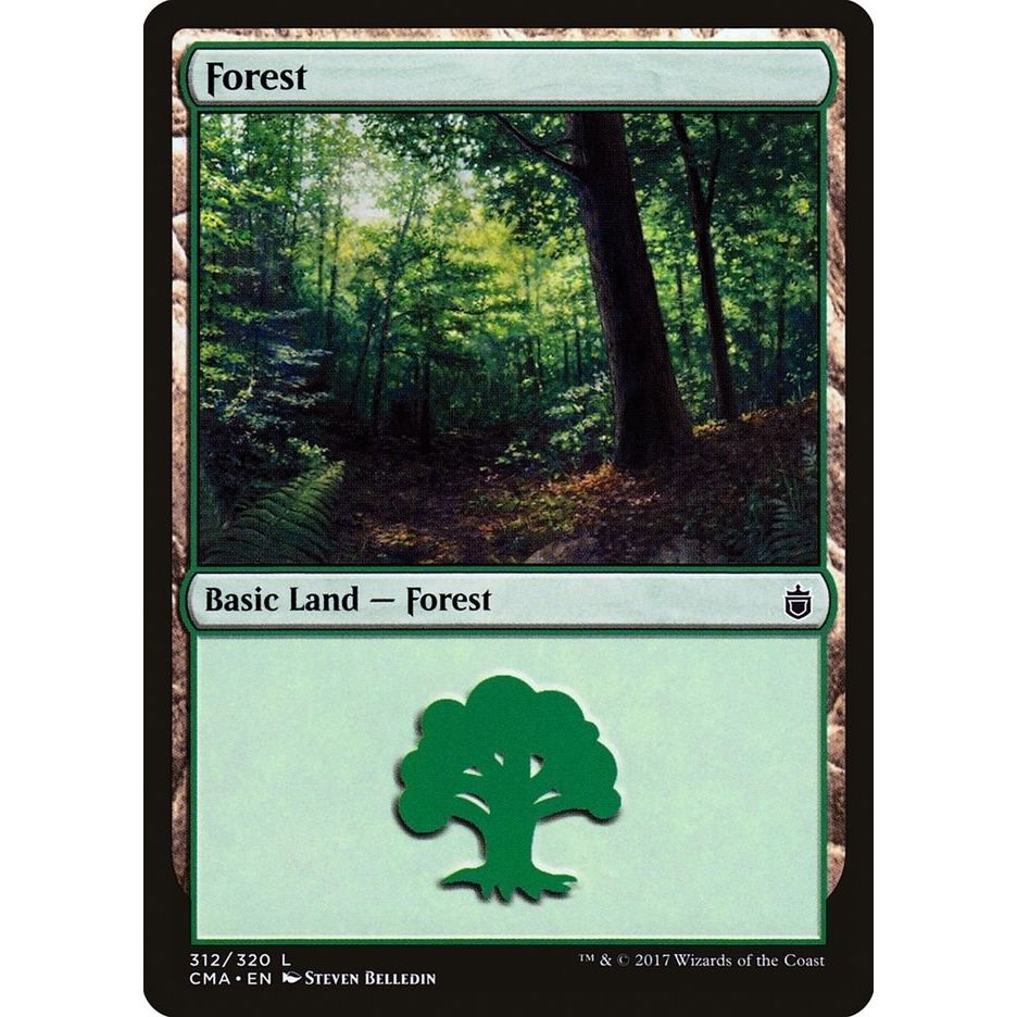 Image for Forest (312) (312) (CMA) - Magic: The Gathering