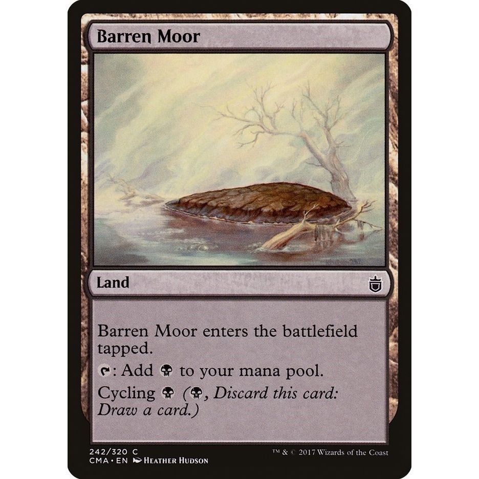 Image for Barren Moor (242) (CMA) - Magic: The Gathering