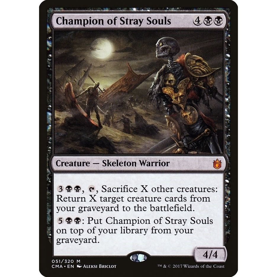 Image for Champion of Stray Souls (51) (CMA) - Magic: The Gathering
