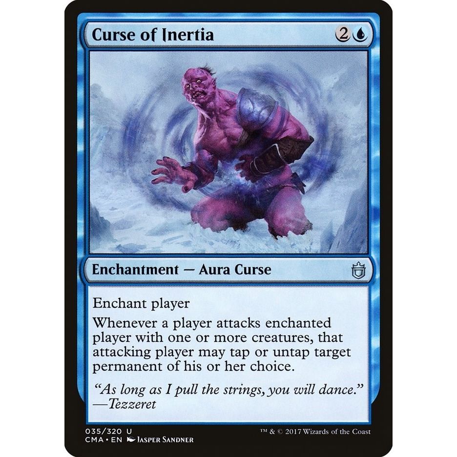 Image for Curse of Inertia (35) (CMA) - Magic: The Gathering