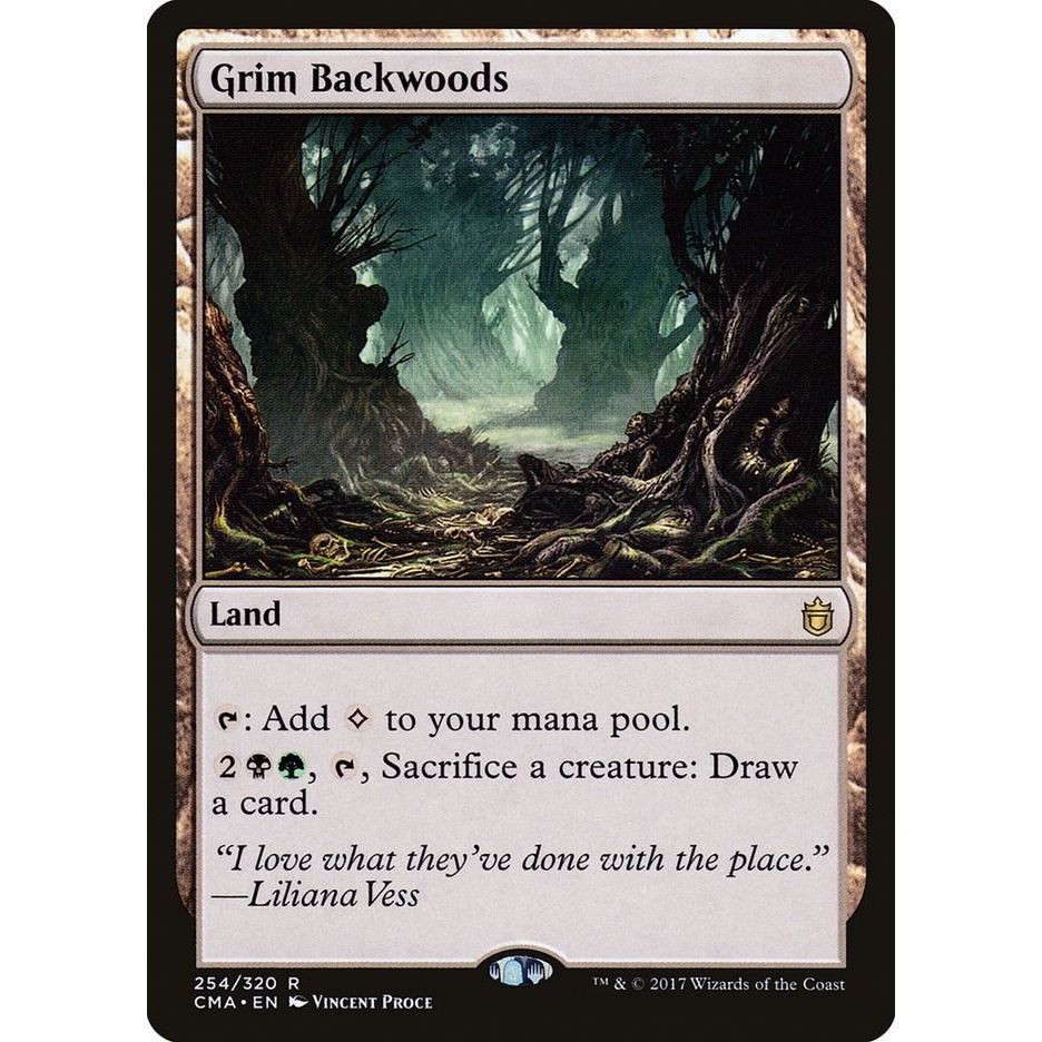 Image for Grim Backwoods (254) (CMA) - Magic: The Gathering