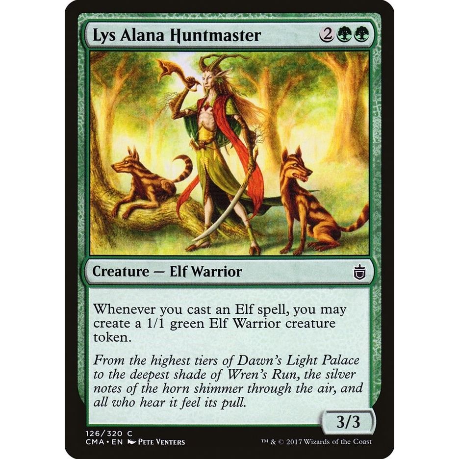 Image for Lys Alana Huntmaster (126) (CMA) - Magic: The Gathering