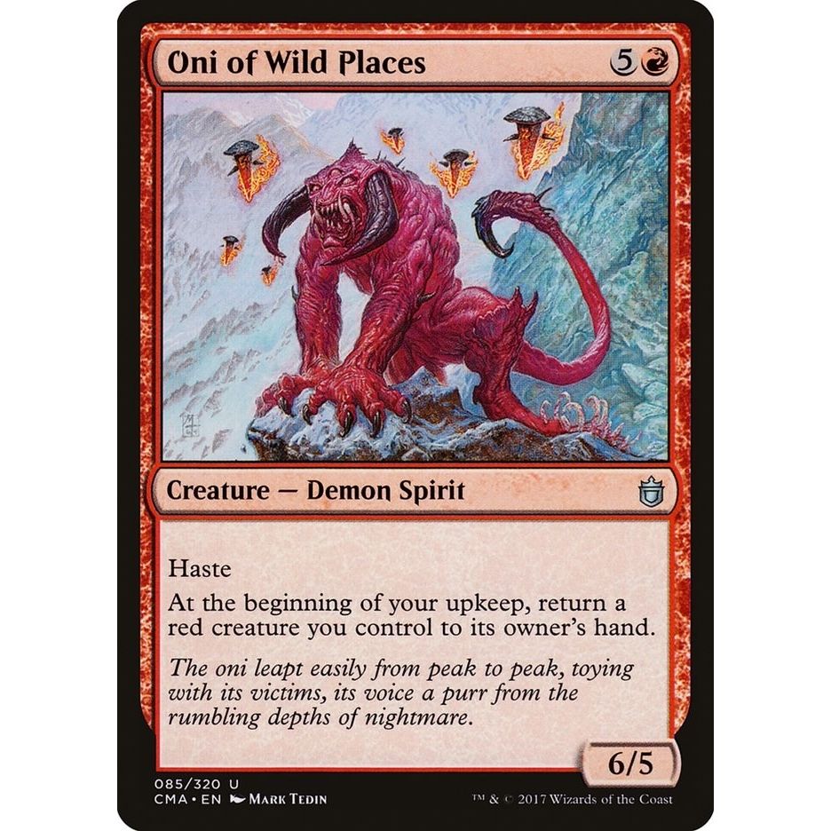 Image for Oni of Wild Places (85) (CMA) - Magic: The Gathering
