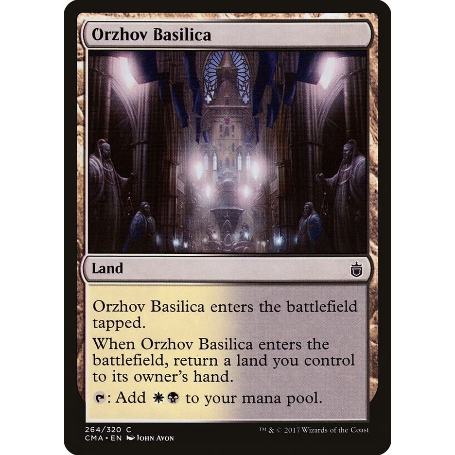 Image for Orzhov Basilica (264) (CMA) - Magic: The Gathering