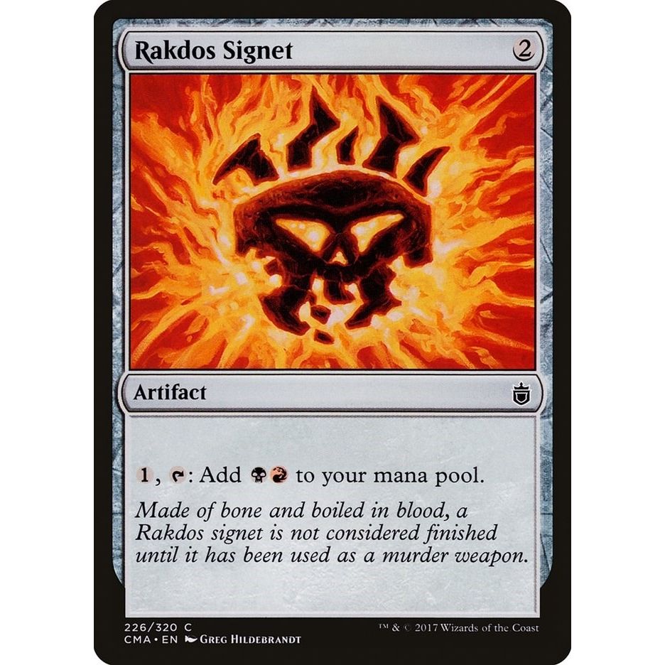 Image for Rakdos Signet (226) (CMA) - Magic: The Gathering