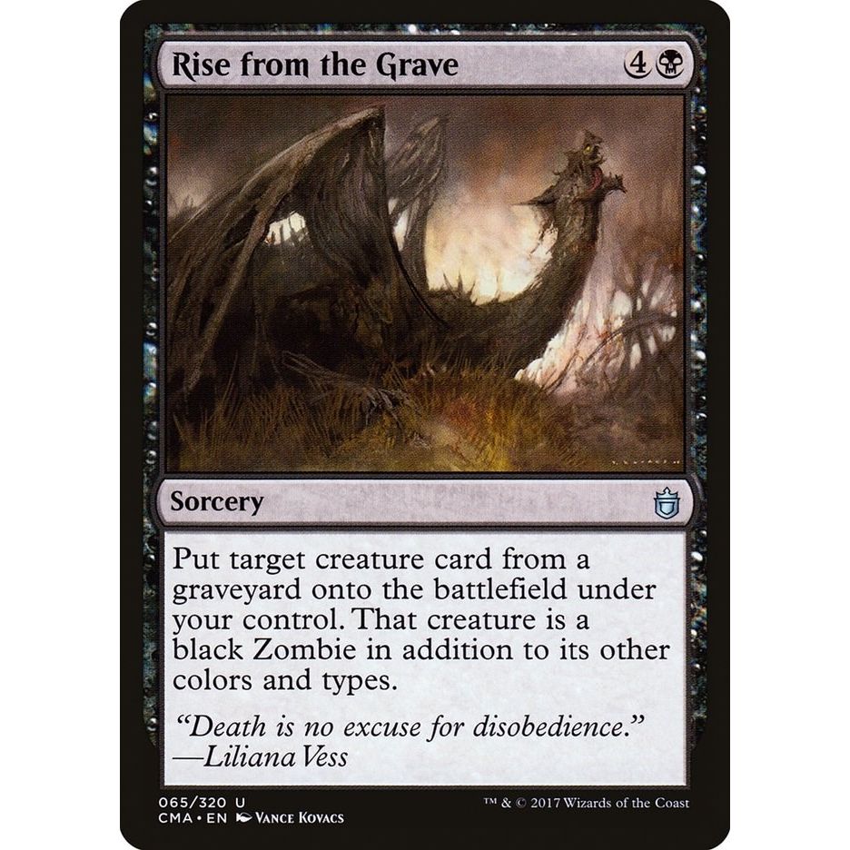 Image for Rise from the Grave (65) (CMA) - Magic: The Gathering