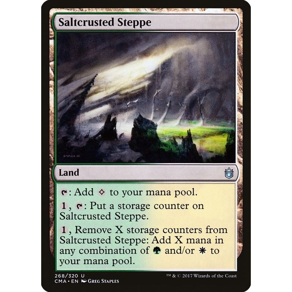 Image for Saltcrusted Steppe (268) (CMA) - Magic: The Gathering
