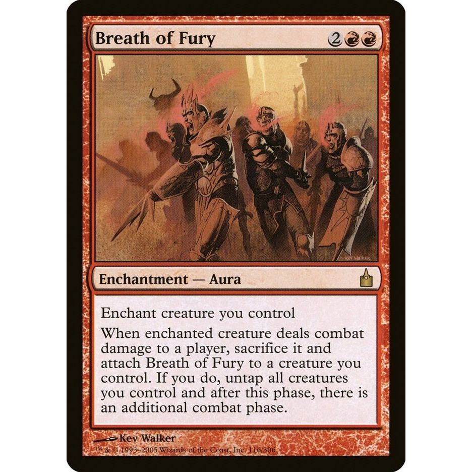 Image for Breath of Fury (116) (RAV) - Magic: The Gathering