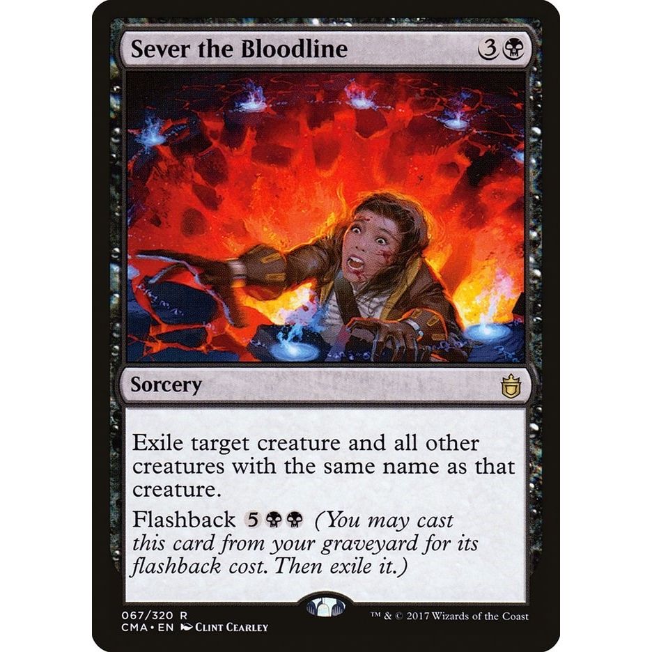Image for Sever the Bloodline (67) (CMA) - Magic: The Gathering