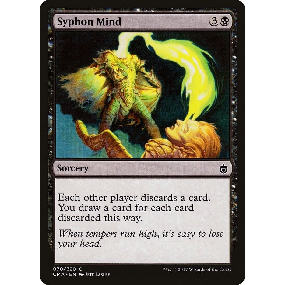 Image for Syphon Mind (70) (CMA) - Magic: The Gathering