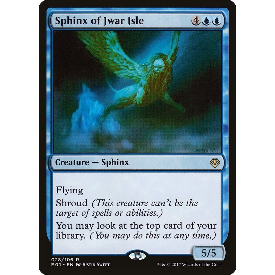 Image for Sphinx of Jwar Isle (28) (AC2) - Magic: The Gathering