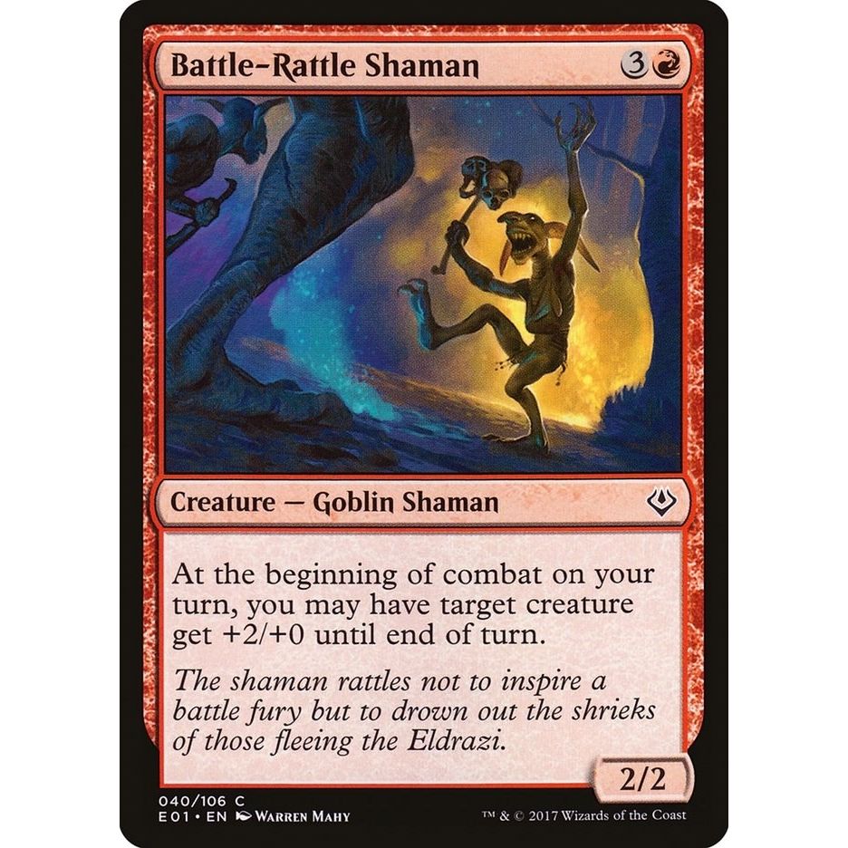 Image for Battle-Rattle Shaman (40) (AC2) - Magic: The Gathering