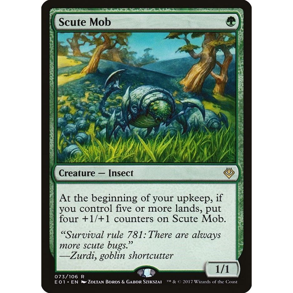 Image for Scute Mob (73) (AC2) - Magic: The Gathering