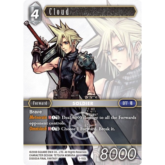 Image for Cloud (Legend) (1-182L) (OP1) - Final Fantasy TCG