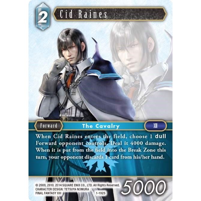 Image for Cid Raines (1-192S) (OP1) - Final Fantasy TCG