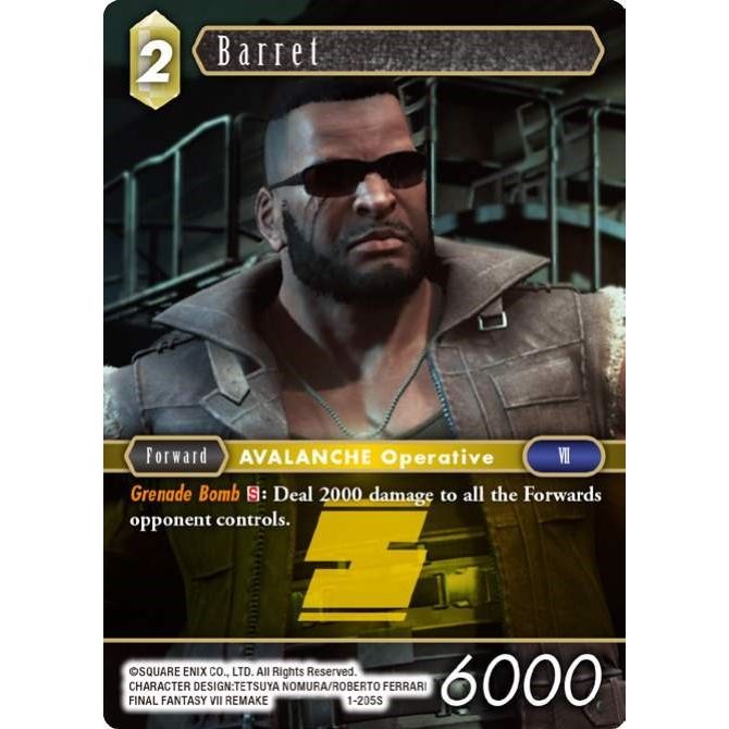 Image for Barret (Starter) (1-205S) (OP1) - Final Fantasy TCG