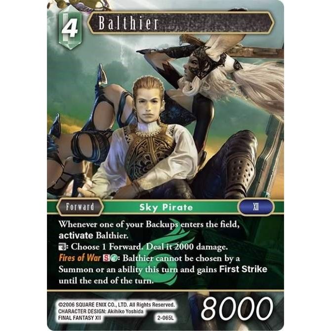 Image for Balthier (Legend) (2-065L) (OP2) - Final Fantasy TCG