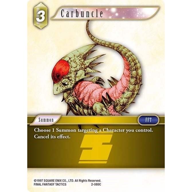 Image for Carbuncle (2-080C) (OP2) - Final Fantasy TCG