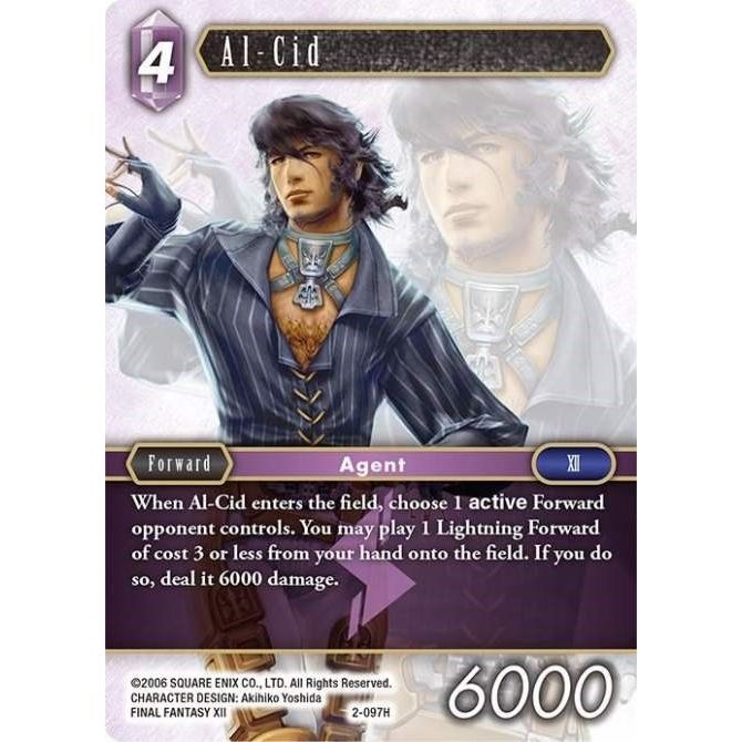 Image for Al-Cid (2-097H) (OP2) - Final Fantasy TCG