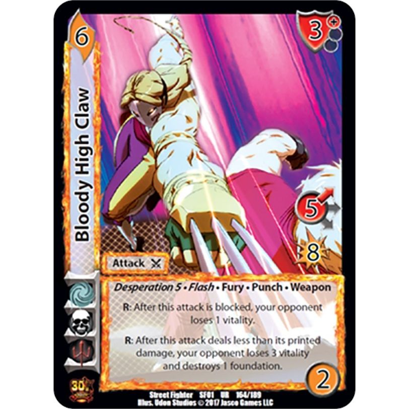 Image for Bloody High Claw (164) (SF01) - UniVersus
