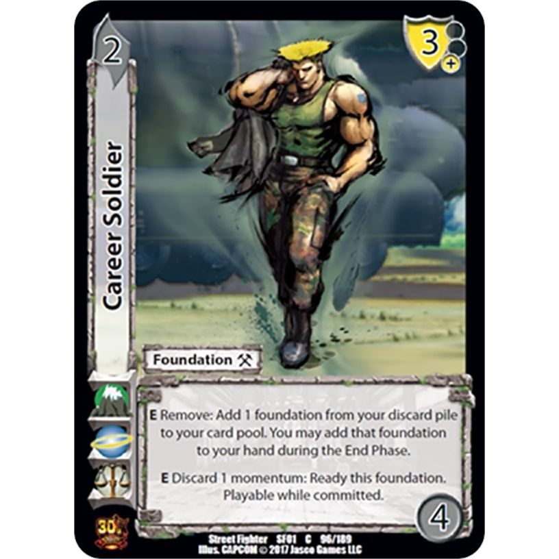 Image for Career Soldier (96) (SF01) - UniVersus