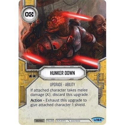 Image for Hunker Down (164) (AW) - Star Wars: Destiny