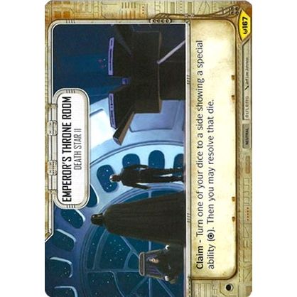 Image for Emperor's Throne Room - Death Star II (167) (AW) - Star Wars: Destiny