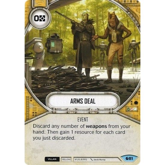 Image for Arms Deal (81) (SR) - Star Wars: Destiny