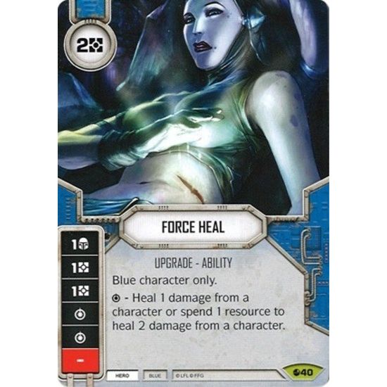 Image for Force Heal (40) (SR) - Star Wars: Destiny