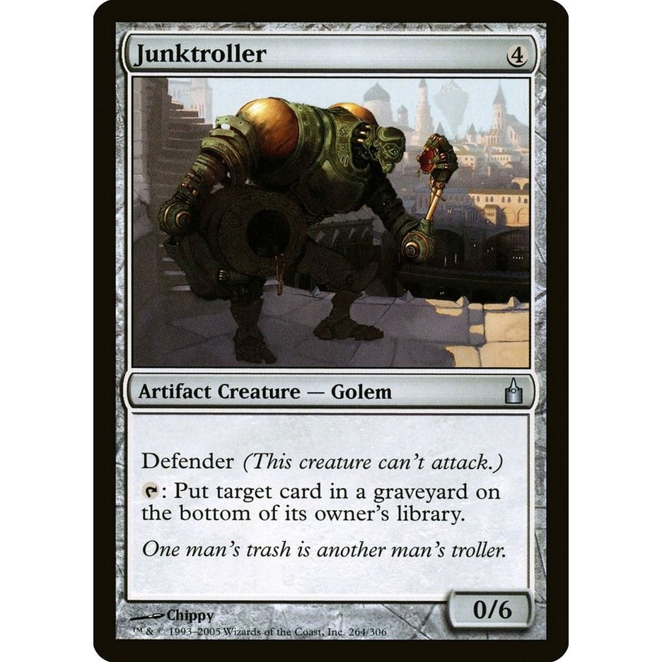 Image for Junktroller (264) (RAV) - Magic: The Gathering
